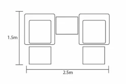 Hartman Amalfi Companion Set In Bronze/Amber -Fresh Gardenly Store l amalfi companion fp 1