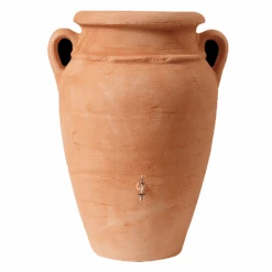 Garantia Antique Amphora Water Butt, 600 Litres, In Terracotta -Fresh Gardenly Store l amphora terracotta 3 1