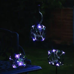 Cole & Bright Solar Flower Ball Stake Light (L26423)