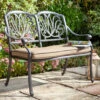Hartman Amalfi 2 Seat Bench In Bronze / Amber 2 Hartman Amalfi 2 Seat Bench In Bronze / Amber -Fresh Gardenly Store l hartman amalfi 2 seat bench bronze amber 01
