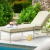 Hartman Amalfi Lounger With Cushion In Maize / Wheatgrass -Fresh Gardenly Store l hartman amalfi lounger maize wheatgrass