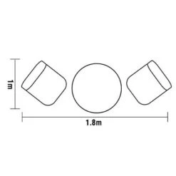 Hartman Berkeley Bistro Set In Bronze / Amber 6 Hartman Berkeley Bistro Set In Bronze / Amber -Fresh Gardenly Store l hartman berkeley bistro set footprint 2