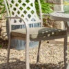Hartman Berkeley Cast Aluminium Armchair With Cushion - Maize/Wheatgrass 2 Hartman Berkeley Cast Aluminium Armchair With Cushion - Maize/Wheatgrass -Fresh Gardenly Store l hartman berkeley dining chair maize wheatgrass 01