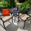 Hartman Capri Bistro Set In Bronze/Amber