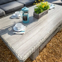 Hartman Heritage Tuscan 3 Seat Lounge Set In Ash / Slate -Fresh Gardenly Store l hartman heritage 3 seat sofa ash 3