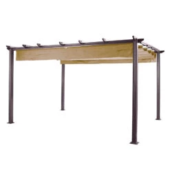 Hartman Roma Pergola 4m X 3m - Bronze Caramel -Fresh Gardenly Store l hartman roma 4x3 bronze caramel