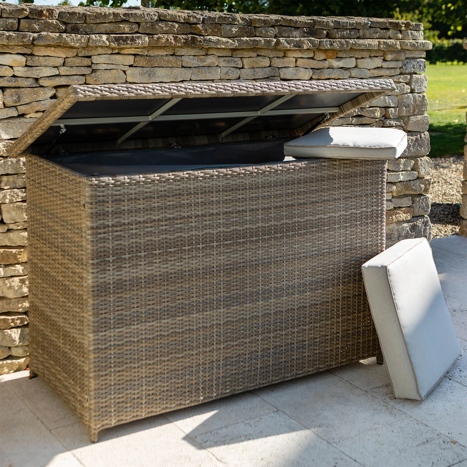 Hartman Westbury Cushion Storage Box In Beech 4 Hartman Westbury Cushion Storage Box In Beech - Image 2