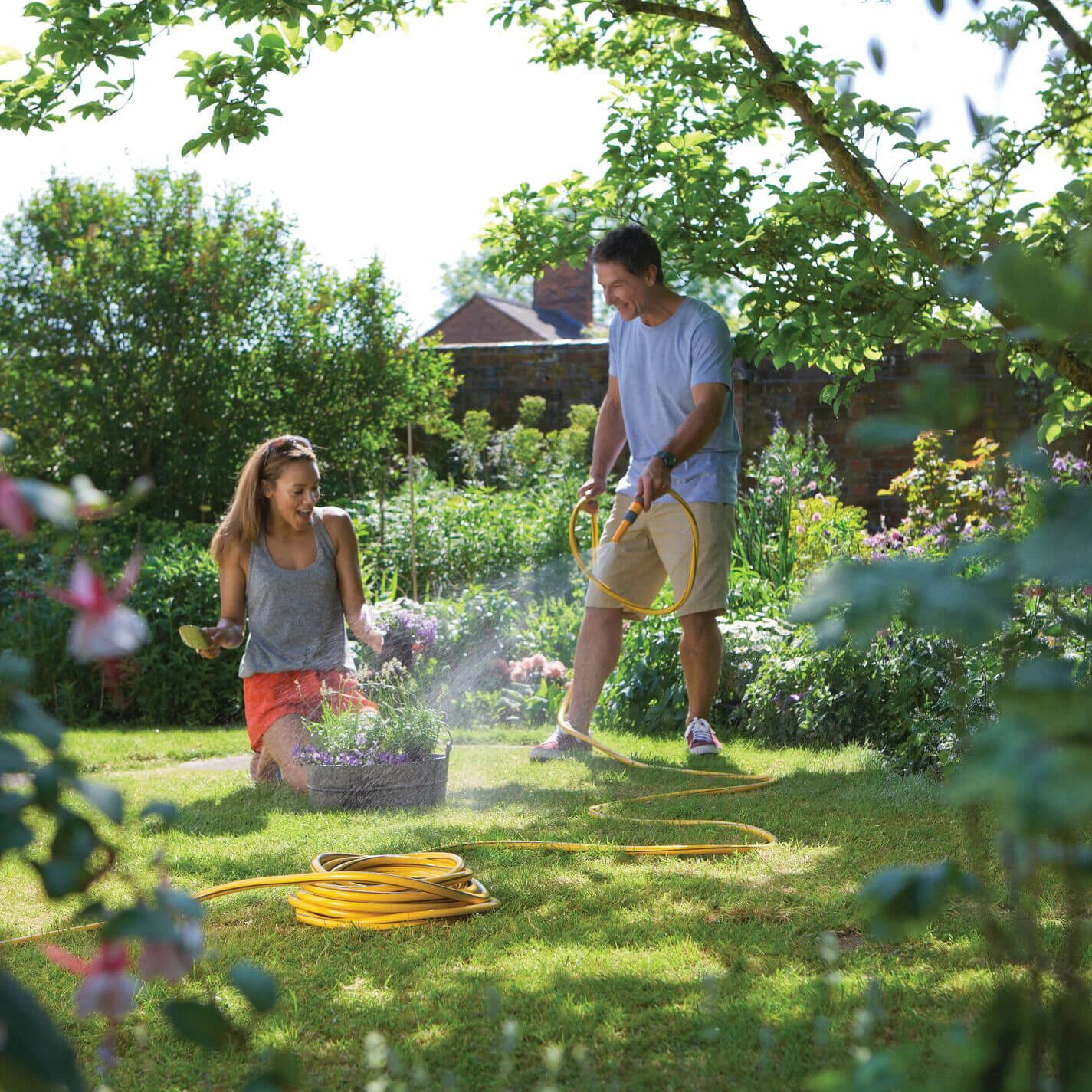 Hozelock 15m Starter Hose And Fittings Set 4 Hozelock 15m Starter Hose And Fittings Set - Image 2