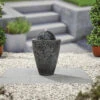 Kelkay Modern Collection Dappled Column Water Feature 1 Kelkay Modern Collection Dappled Column Water Feature -Fresh Gardenly Store l kelkay dappled column
