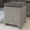 Kettler Palma Stool In White Wash And Taupe -Fresh Gardenly Store l kettler palma stool white wash taupe lifestyle 01