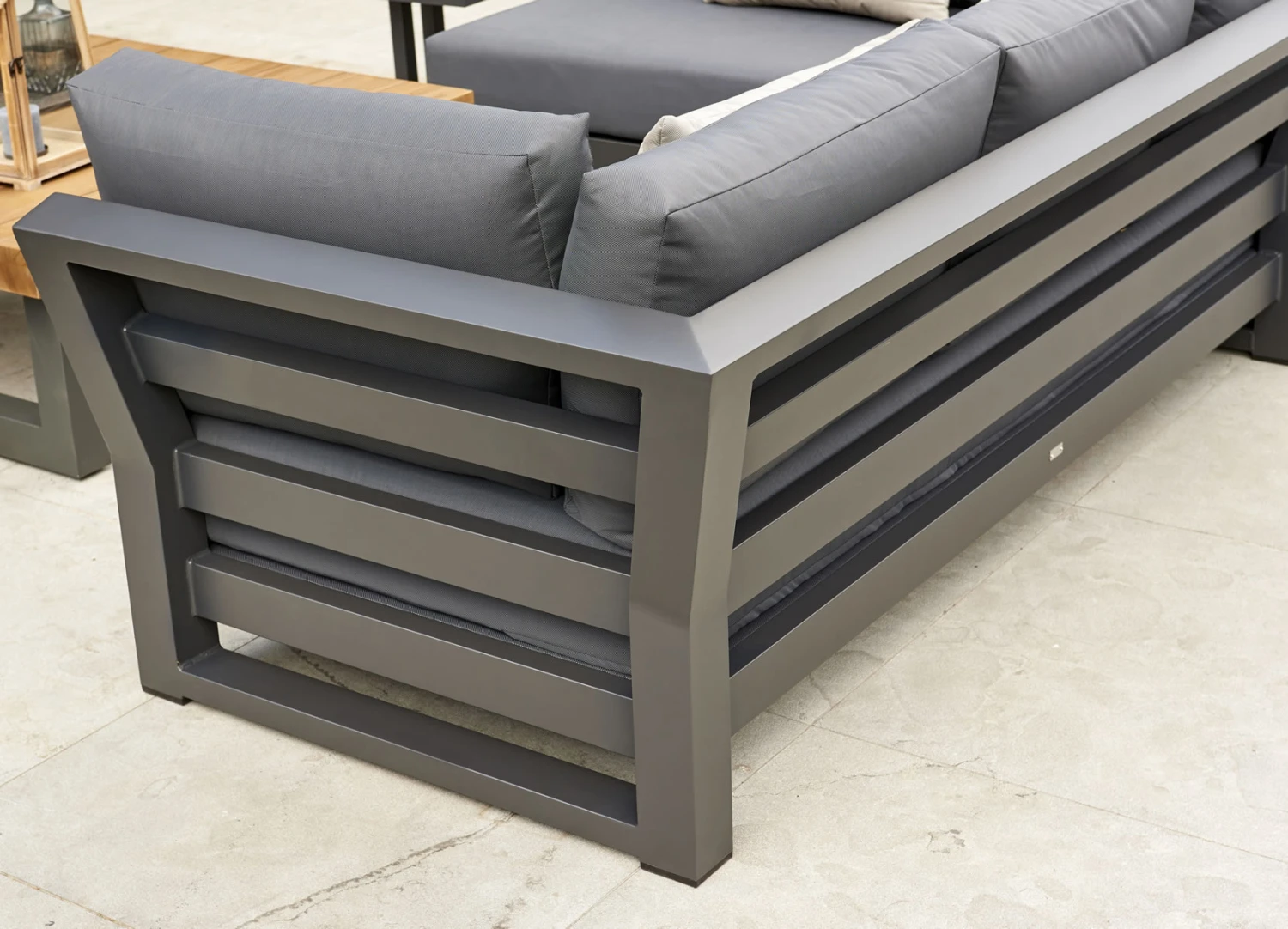 LIFE Nevada Full Corner Sofa Set In Carbon 4 LIFE Nevada Full Corner Sofa Set In Carbon - Image 2