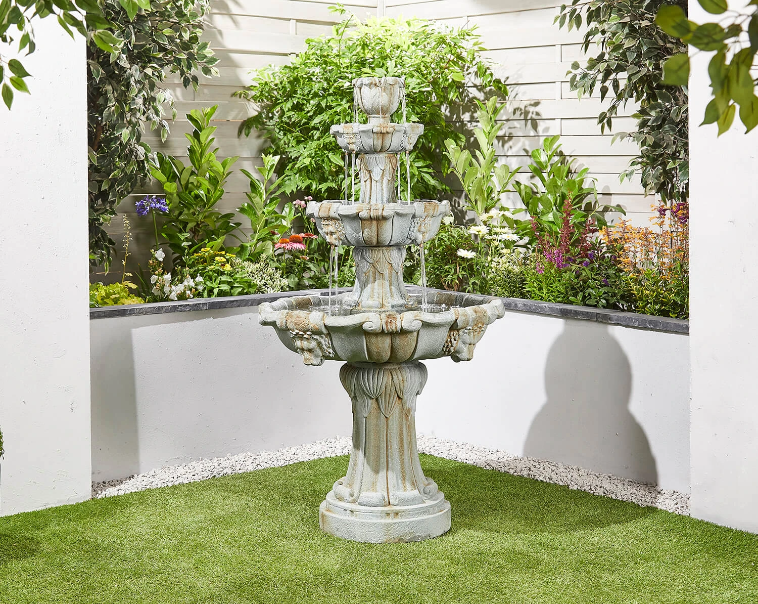 Lioness Fountain Easy Fountain Garden Water Feature 3 Lioness Fountain Easy Fountain Garden Water Feature