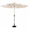 Hartman Luxury Round 2.5m Parasol - Dove -Fresh Gardenly Store l luxury parasol dove