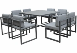 Kettler Menos Versa 8 Seat Compact Dining Set -Fresh Gardenly Store l menos8 4