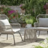Norfolk Leisure Elland Bistro Set In Anthracite/Beige -Fresh Gardenly Store l norfolk leisure elland bistro