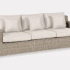 Kettler Palma Luxe 3 Seat Sofa In Oyster And Stone