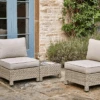 Kettler Palma Low Companion Set In Oyster And Stone