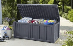 Keter Rockwood Storage Box - Anthracite