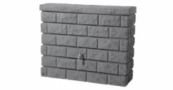 Garantia Rocky Wall Tank, 400 Litres, In Dark Granite -Fresh Gardenly Store l rocky wall granite 3