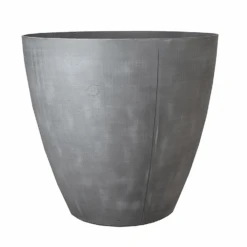 Stewart 40cm Low Round Beton Planter In Dark Grey 5 Stewart 40cm Low Round Beton Planter In Dark Grey -Fresh Gardenly Store l stewart 53cm planter beton