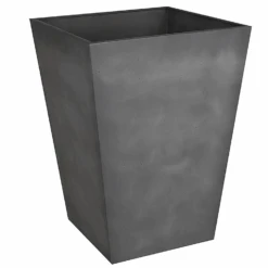 Stewart Tall Square Beton Planter In Dark Grey - 40cm Dia -Fresh Gardenly Store l stewart tall square beton planter
