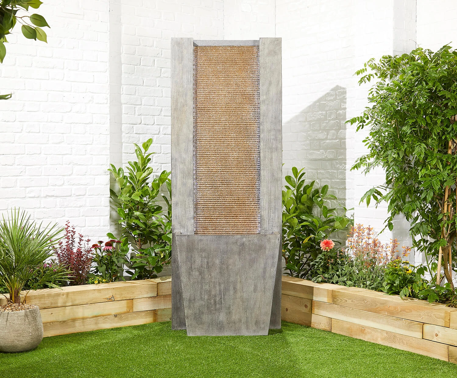 Titan Falls Including LED Easy Fountain Garden Water Feature 3 Titan Falls Including LED Easy Fountain Garden Water Feature