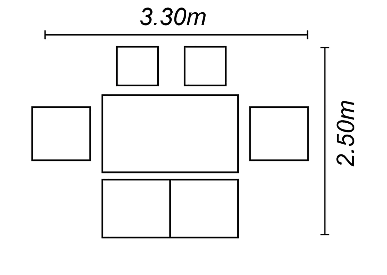 Norfolk Leisure Titchwell Lounge Set With Gas Adjustable Table In Anthracite 5 Norfolk Leisure Titchwell Lounge Set With Gas Adjustable Table In Anthracite - Image 3