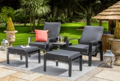 Hartman Vienna Reclining Companion Set - Xerix/Slate