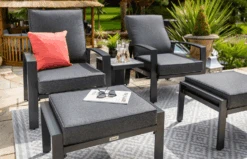 Hartman Vienna Reclining Companion Set - Xerix/Slate -Fresh Gardenly Store l vienna companion 4