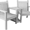 Sandwick Winawood 2 Seater Wood Effect Love Seat - Stone Grey 2 Sandwick Winawood 2 Seater Wood Effect Love Seat - Stone Grey -Fresh Gardenly Store l winawood loveseat grey
