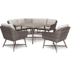 Kettler LaMode Weave Corner Sofa Dining Set -Fresh Gardenly Store lamode corner detail studio giant