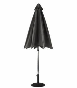 Hartman Luxury Round 3m Parasol - Dark Grey -Fresh Gardenly Store luxury parasol grey 2
