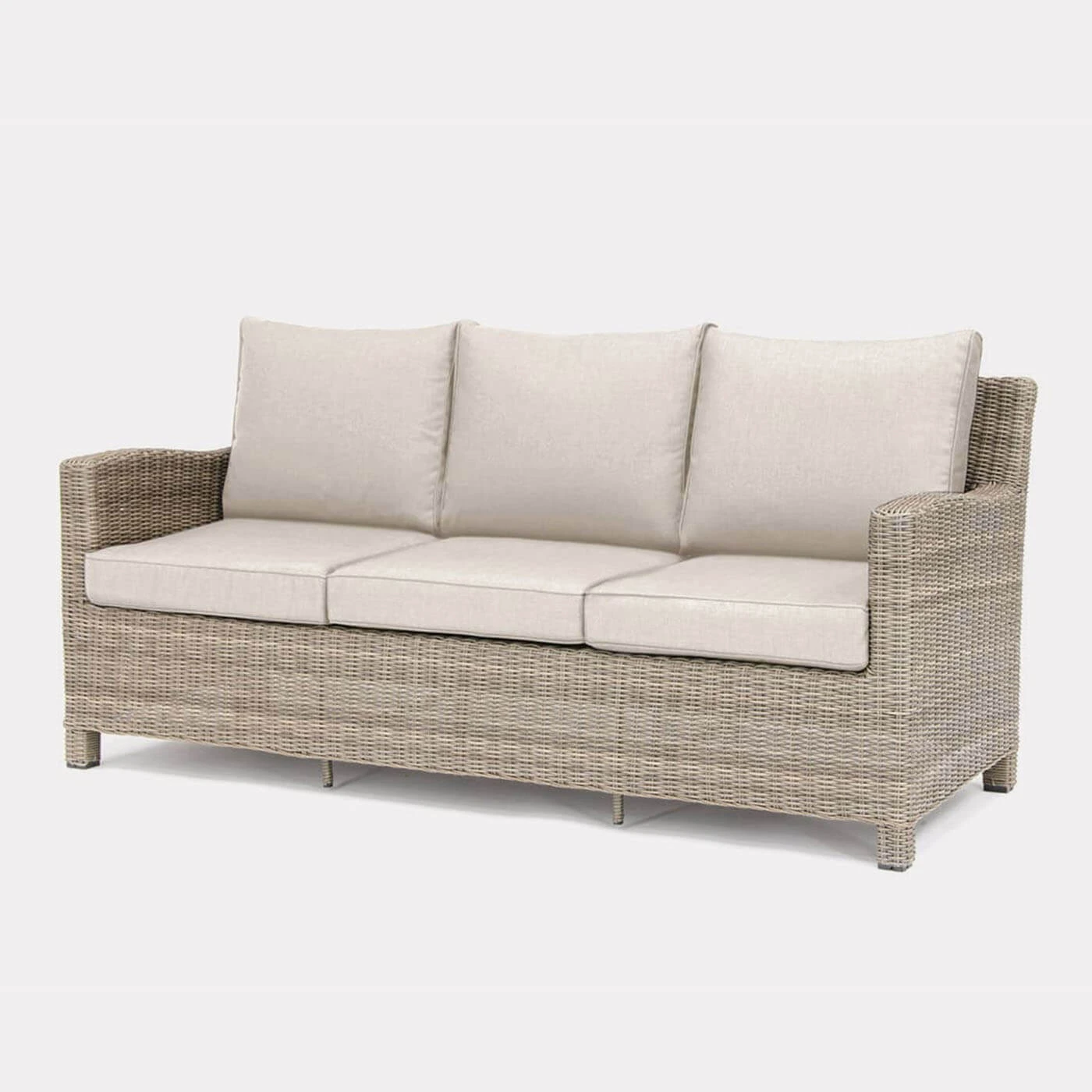 Kettler Palma Sofa Set With Firepit Table In Oyster And Stone 4 Kettler Palma Sofa Set With Firepit Table In Oyster And Stone - Image 2