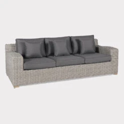 Kettler Palma Luxe 3 Seat Sofa Set In White Wash -Fresh Gardenly Store palma luxe 3 seat sofa ww1400