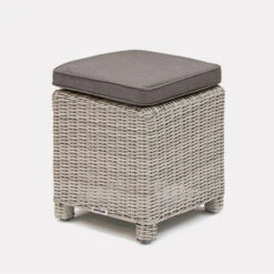 Kettler Palma Right Hand Corner Sofa With Fire Pit - Whitewash -Fresh Gardenly Store palma stool ww 1400