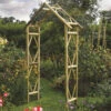 Rustic Garden Arch By Rowlinson