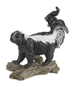 Stinky The Striped Skunk Resin Garden Ornament By Design Toscano