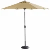 Hartman 2.5m Traditional Parasol In Amber -Fresh Gardenly Store trad parasol amber