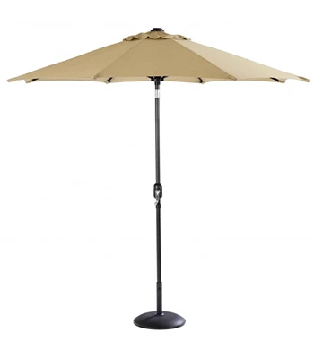 Hartman 2.5m Traditional Parasol In Amber 3 Hartman 2.5m Traditional Parasol In Amber