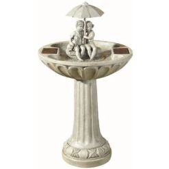 Solar Umbrella Fountain Water Feature -Fresh Gardenly Store umbrella studio