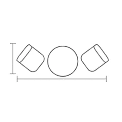 Hartman Westbury Bistro Set In Beech / Dove -Fresh Gardenly Store westbury bistro footprint small