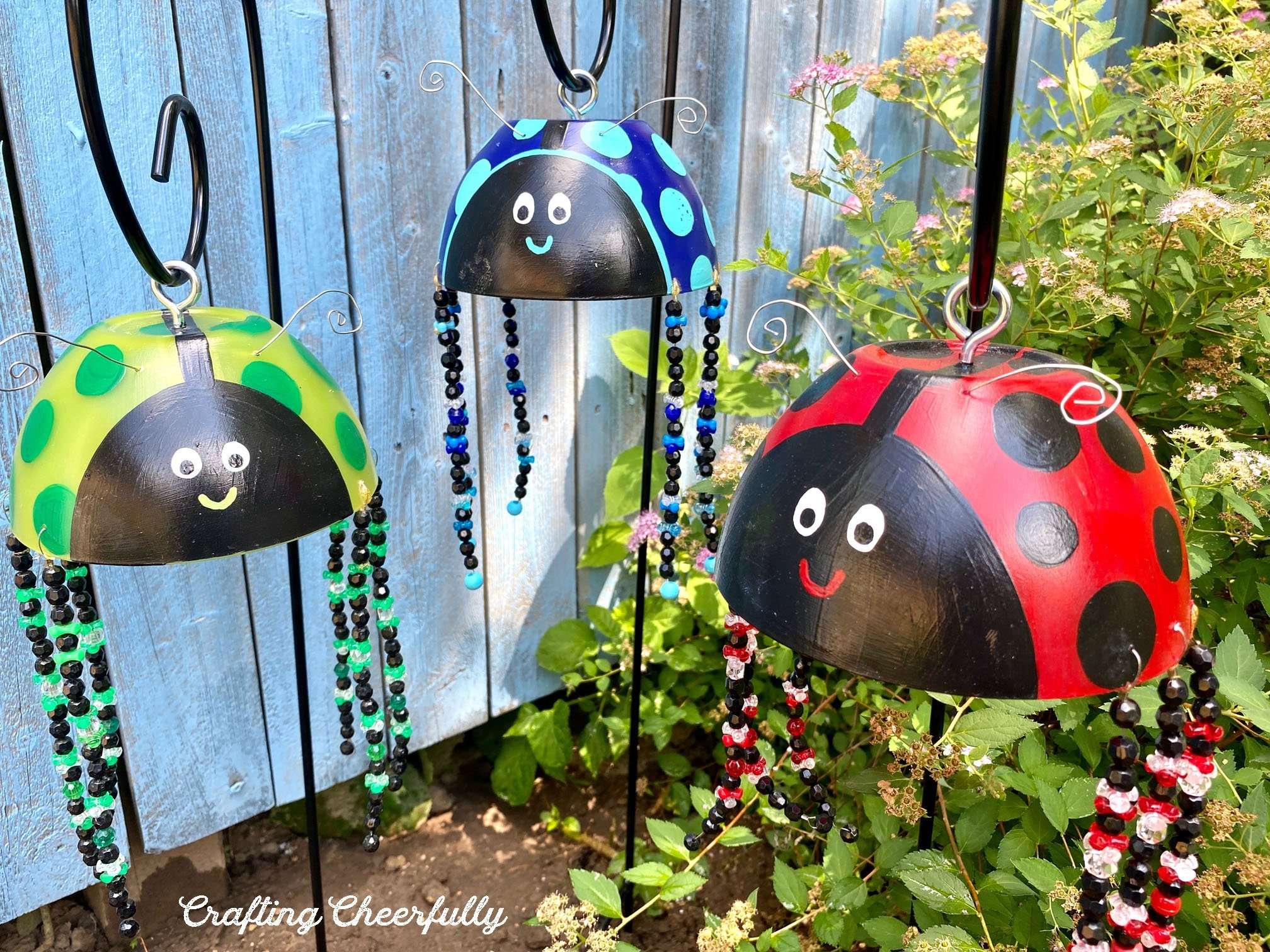 Fresh Gardenly Store -Fresh Gardenly Store DIY Garden Art Ladybugs